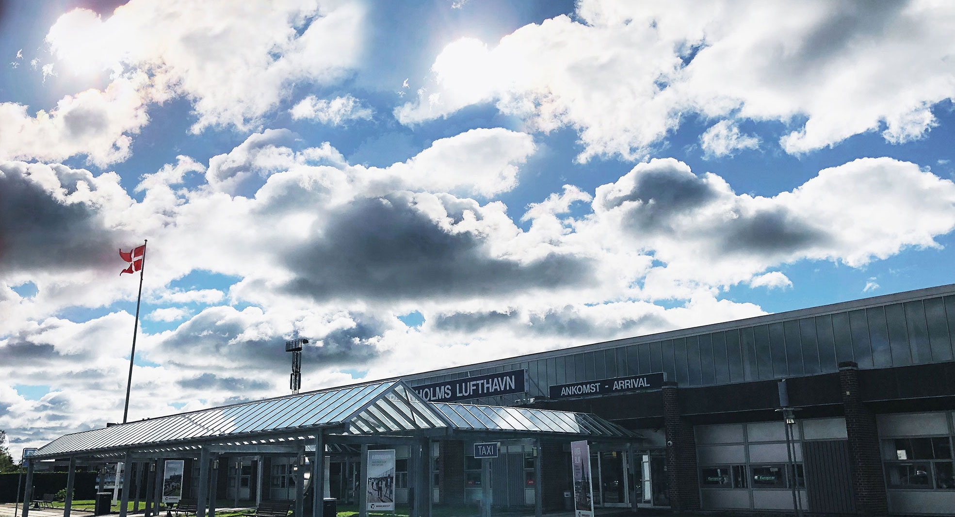 Kontakt Bornholms Lufthavns Reklame